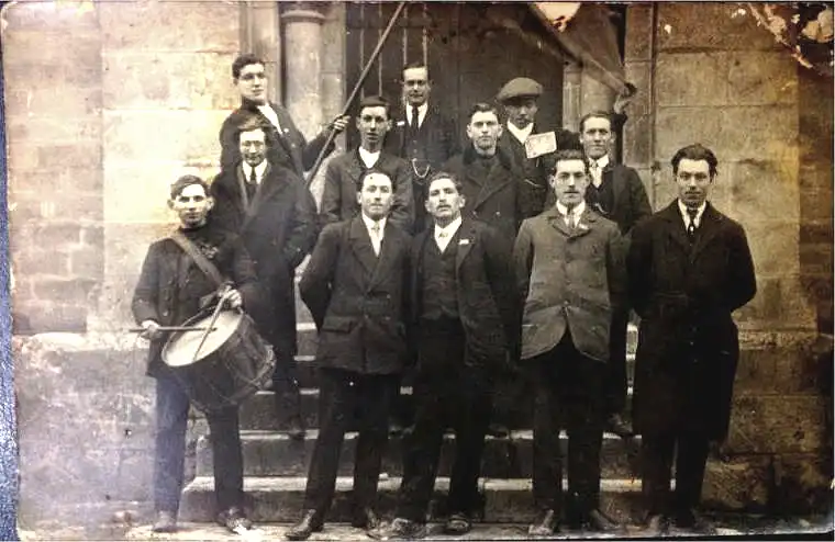 Conscrits de Nantheuil en 1922