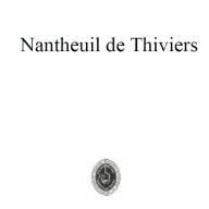 Notices de l'abbé Brugière sur Nantheuil, 1880